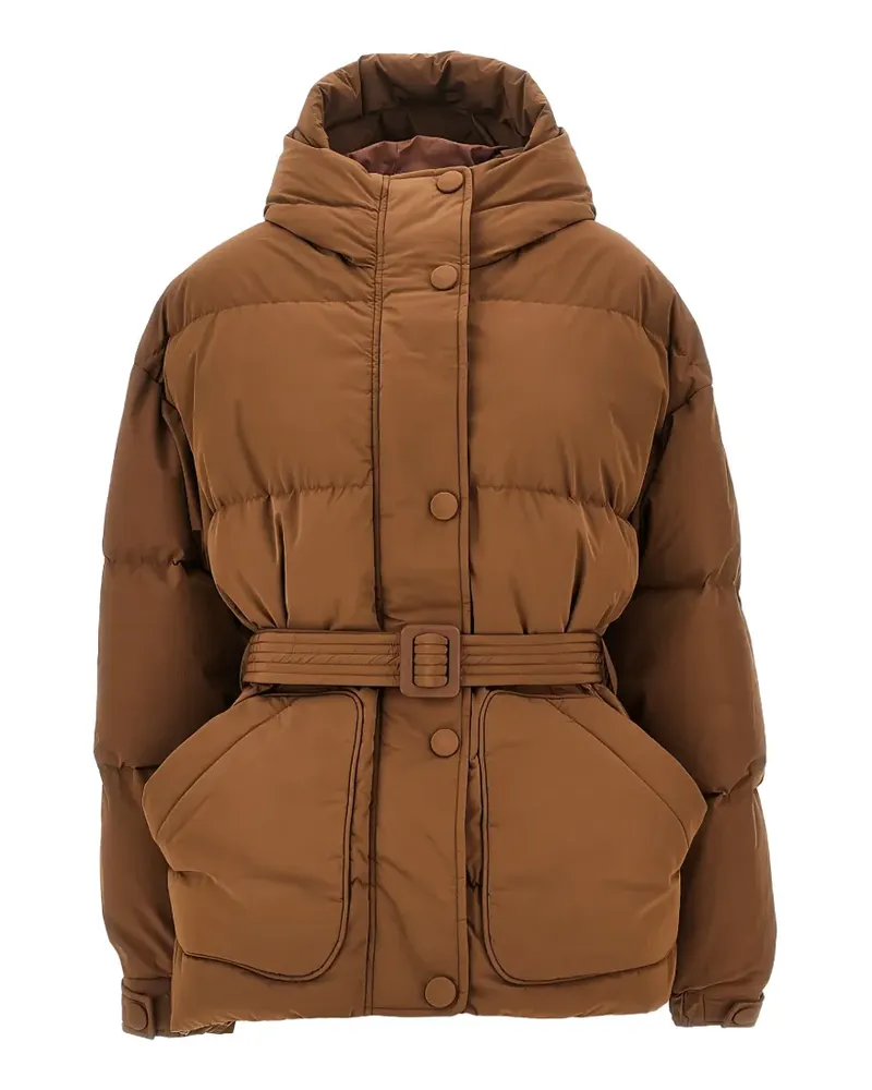 IENKI IENKI Michlin belted puffer jacket - Braun Braun