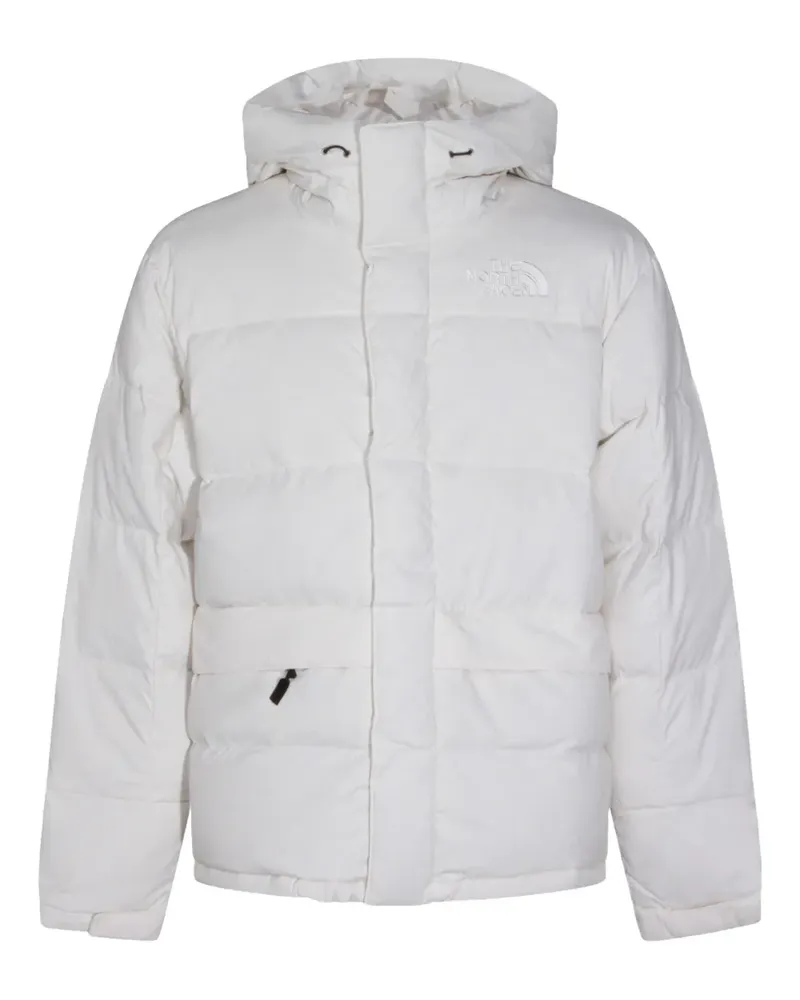 The North Face hooded logo jacket - Weiß Weiß