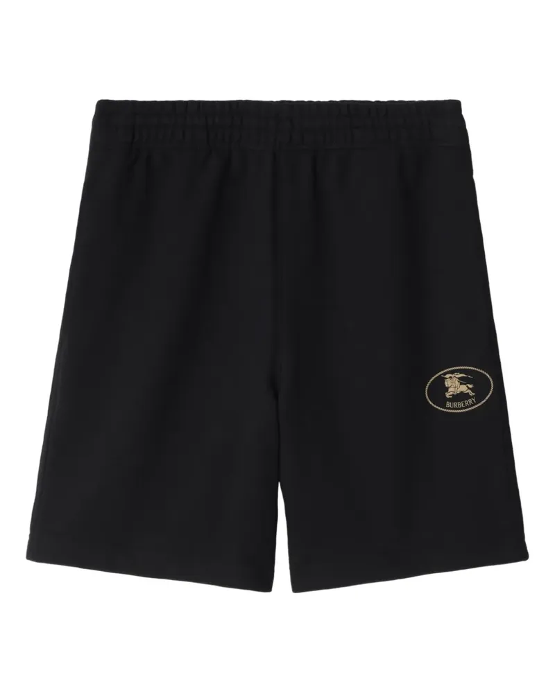 Burberry Knight Stamp Shorts - Schwarz Schwarz