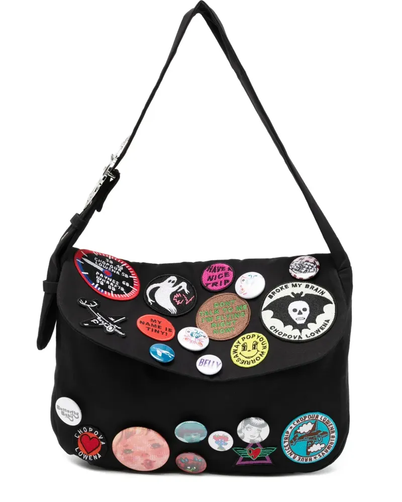 CHOPOVA LOWENA Wicko Schultertasche - Schwarz Schwarz