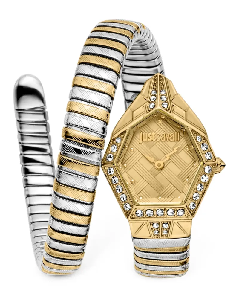 Just Cavalli Snake Armbanduhr 23mm - Gold Gold