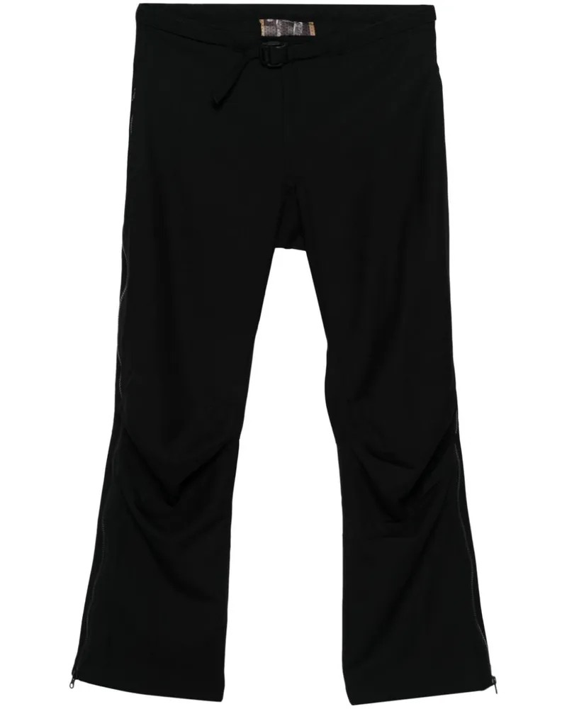 GR10K Straight-Leg-Hose Schwarz