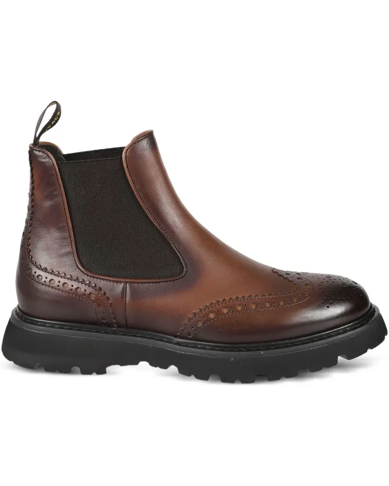 Doucal´s Klassische Chelsea-Boots - Braun Braun