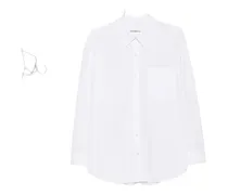 Hemd mit Brusttasche - Weiß