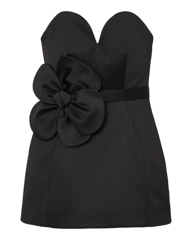 Marc Jacobs Minikleid mit Margeriten-Applikation - Schwarz Schwarz
