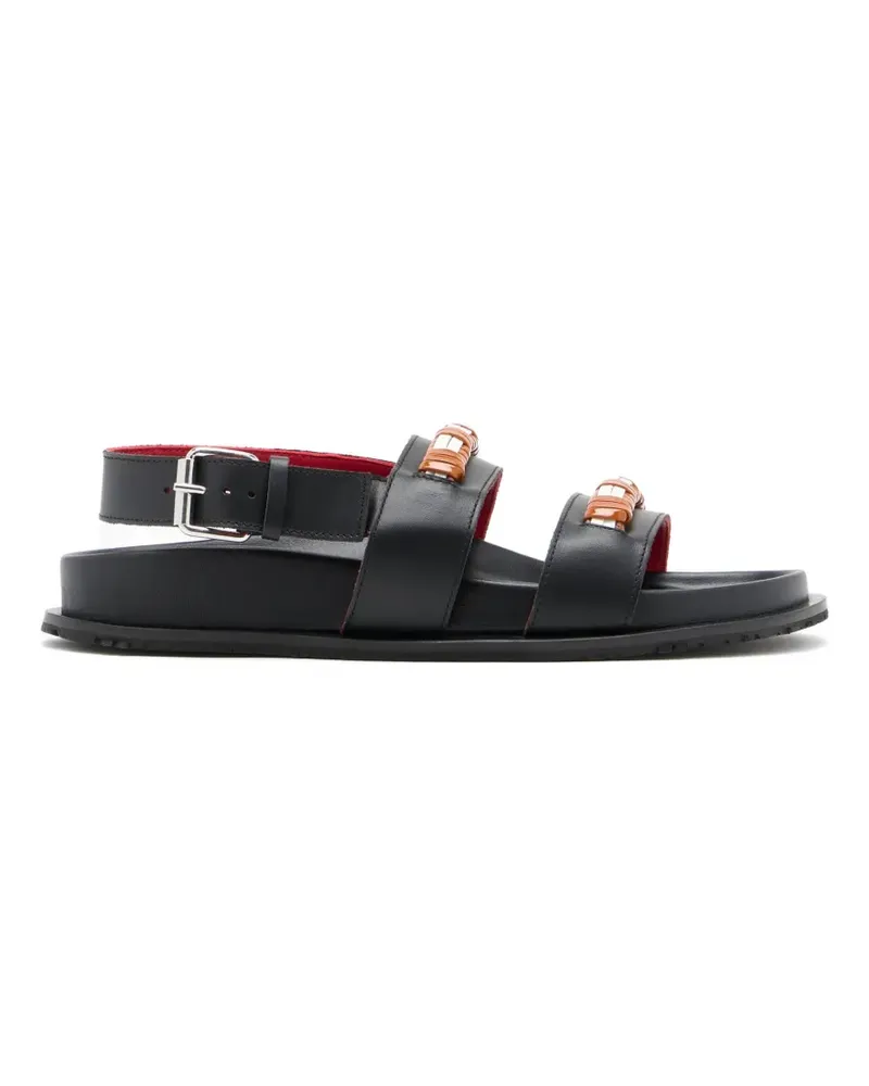 PLAN C buckle-strap sandals - Schwarz Schwarz