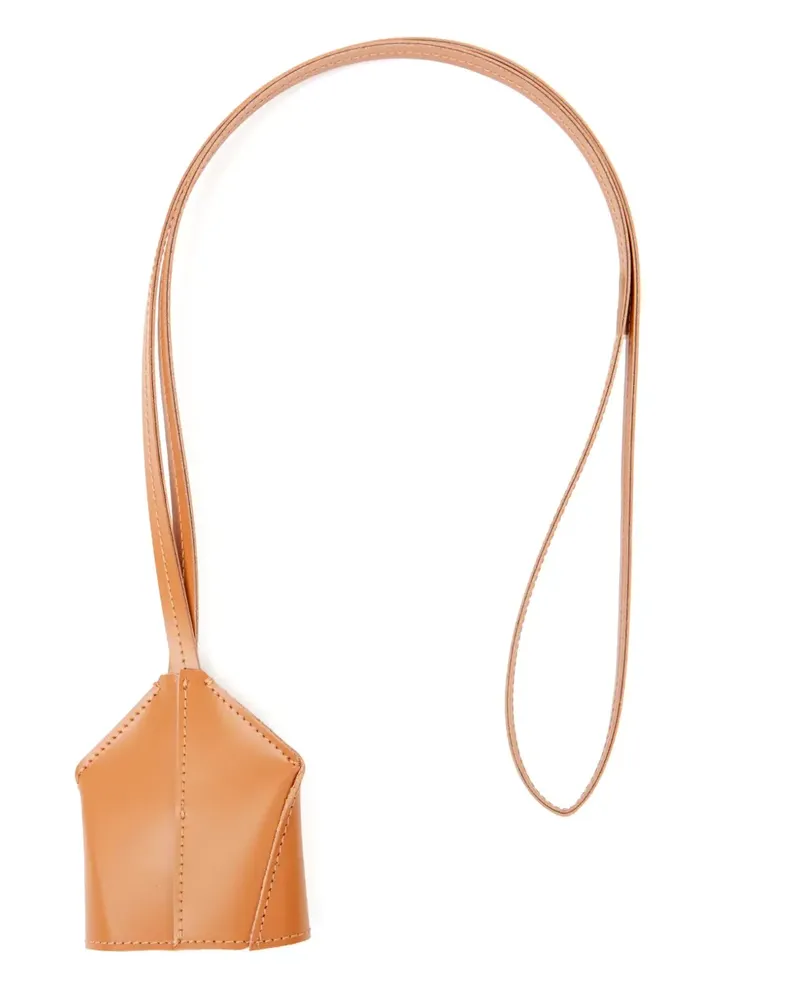 Maison Margiela Schlüsselband aus Leder - Orange Orange