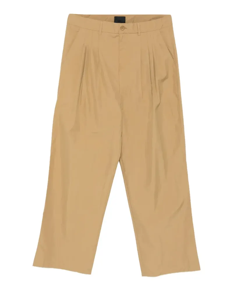 FREI-MUT pleated trousers - Nude Nude