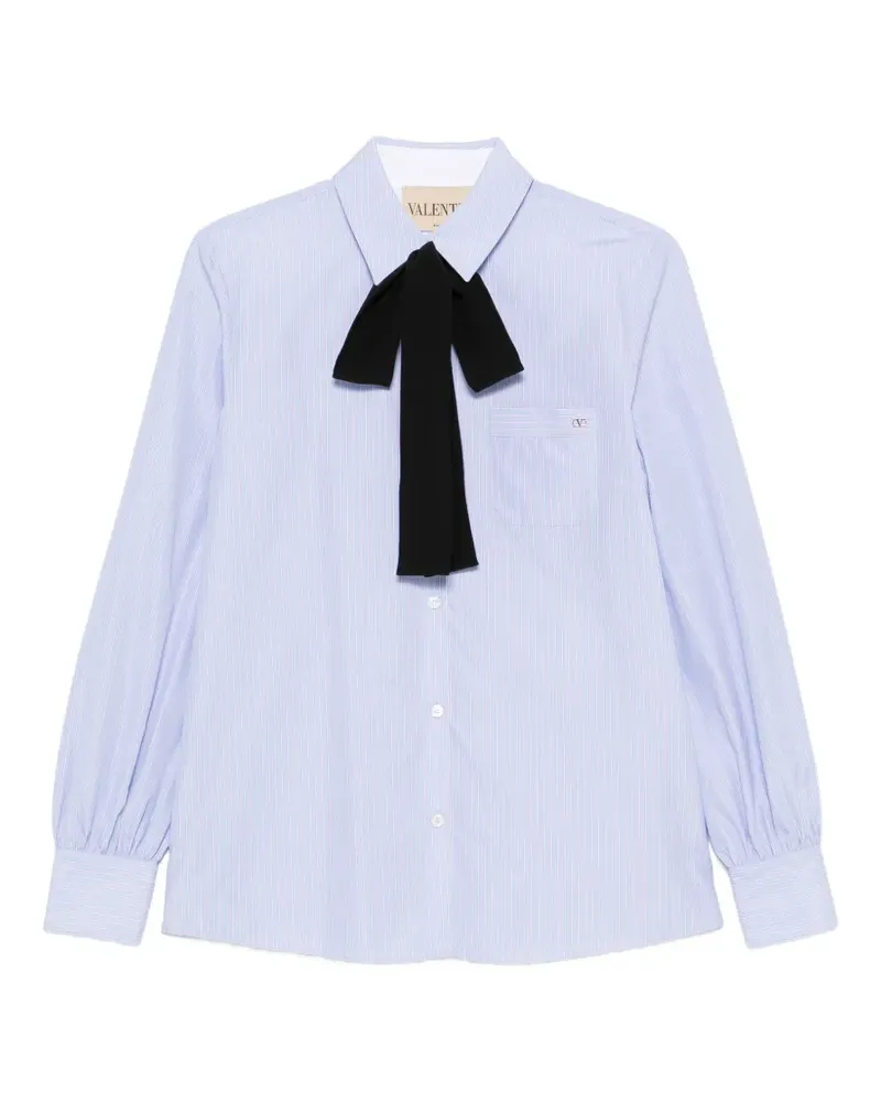 Valentino Garavani Hemd mit Schleife - Blau Blau
