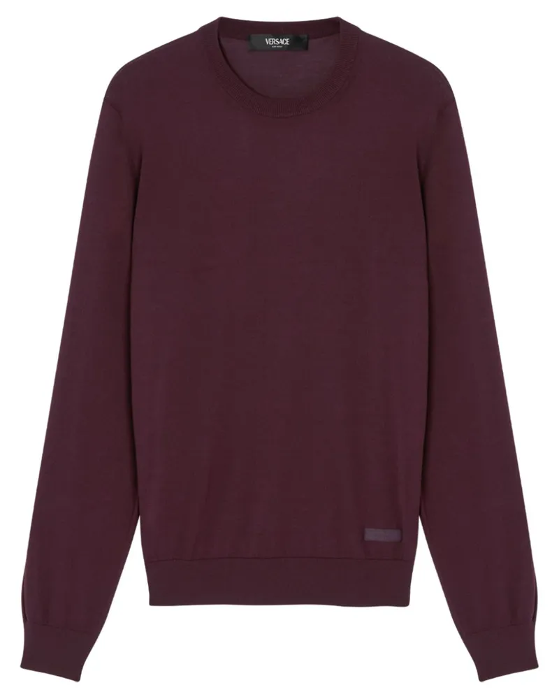 Versace Pullover mit Rundhalsausschnitt - Rot Rot