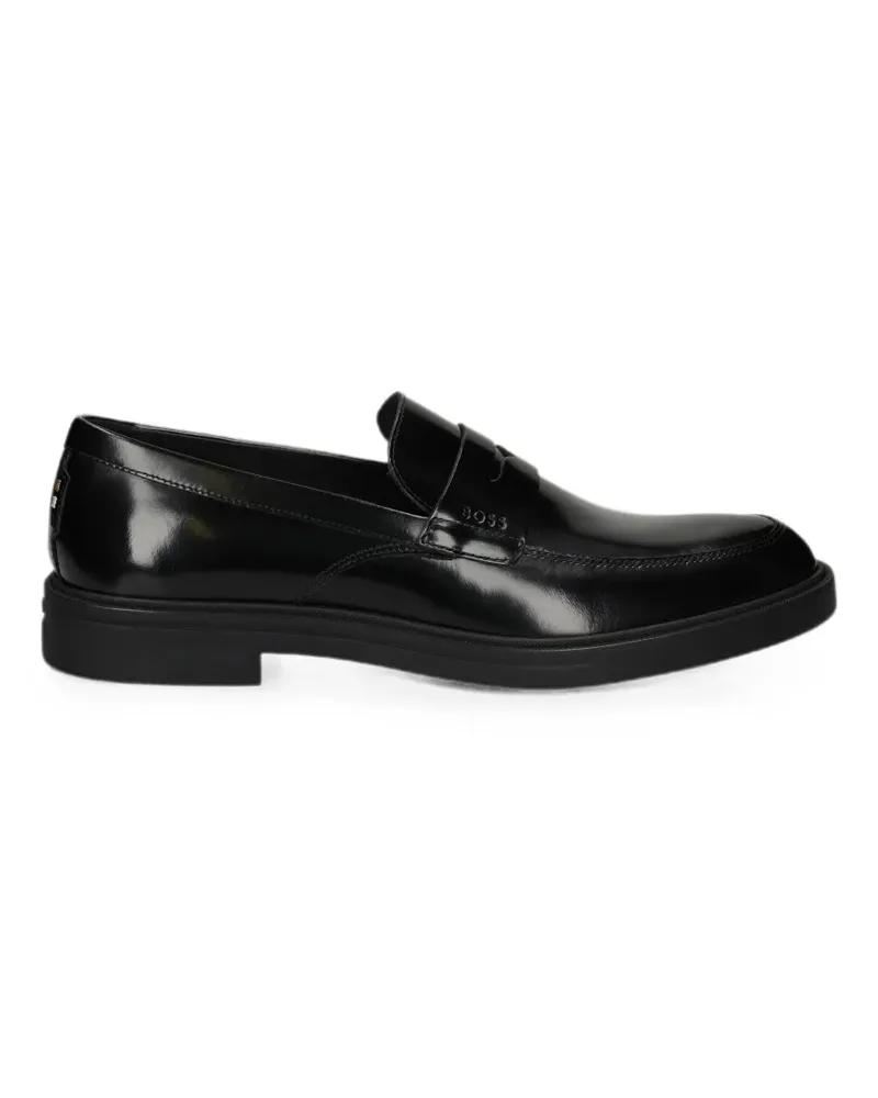 HUGO BOSS Klassische Penny-Loafer - Schwarz Schwarz