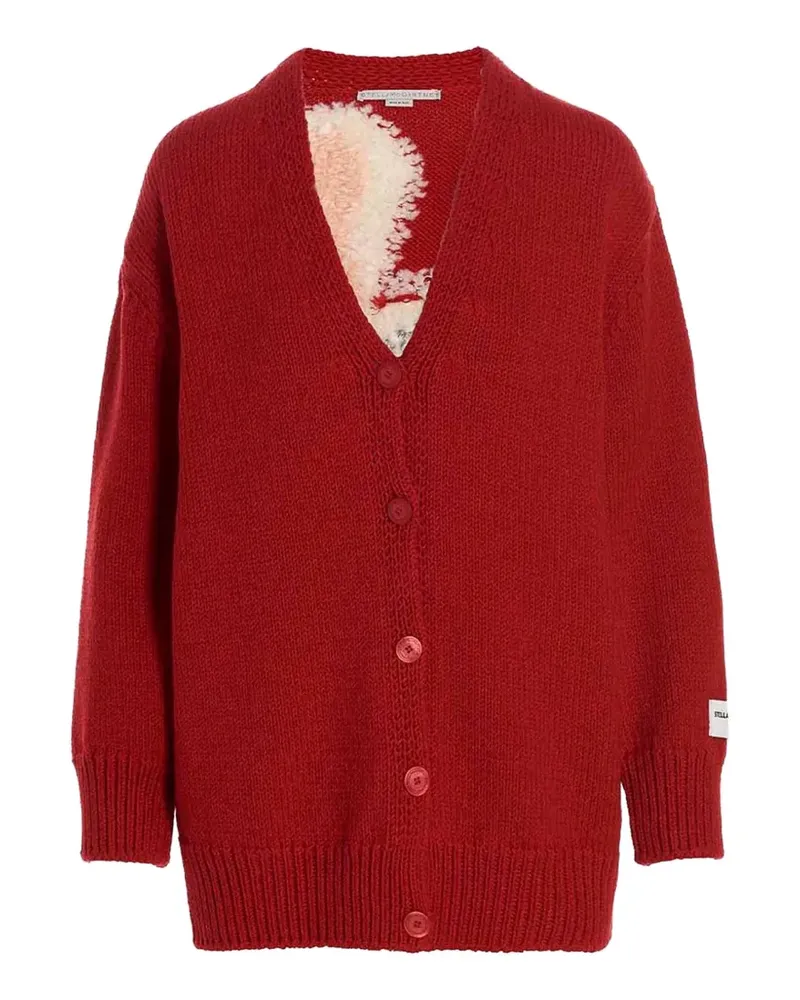 Stella McCartney Lunar New Year knit cardigan - Rot Rot