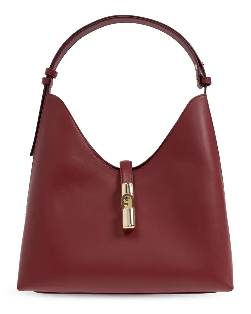 Furla Mittelgroße Goccia Schultertasche - Rot Rot