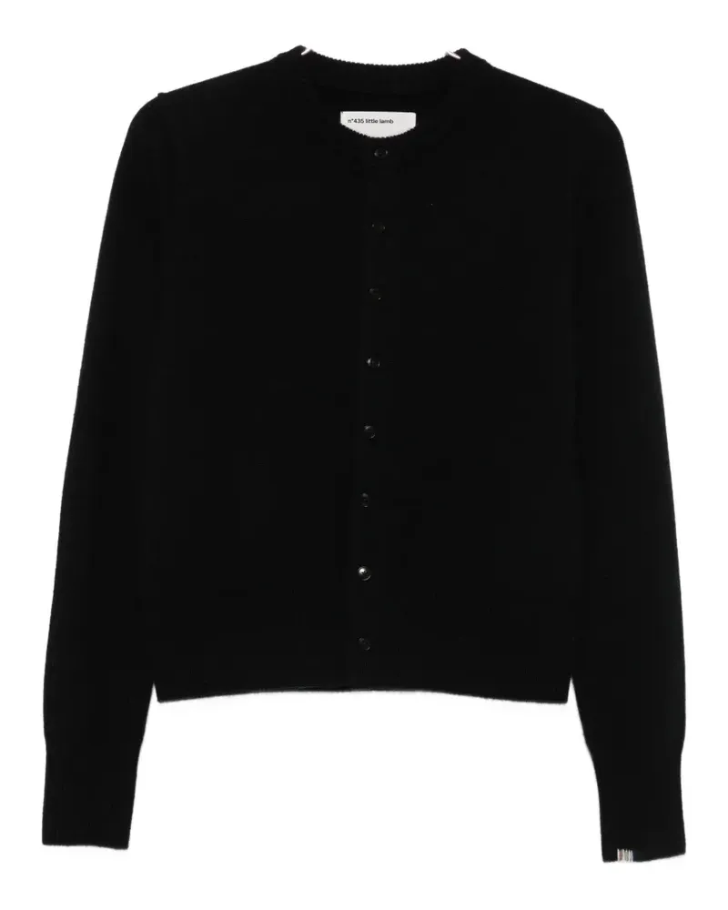 extreme cashmere Little Lamb cardigan - Schwarz Schwarz