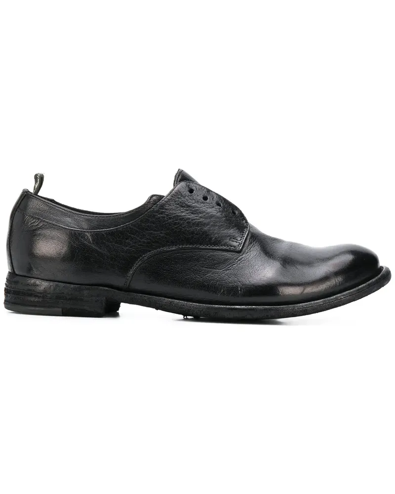 Officine Creative Italia Oxford-Schuhe ohne Schnürsenkel - Schwarz Schwarz