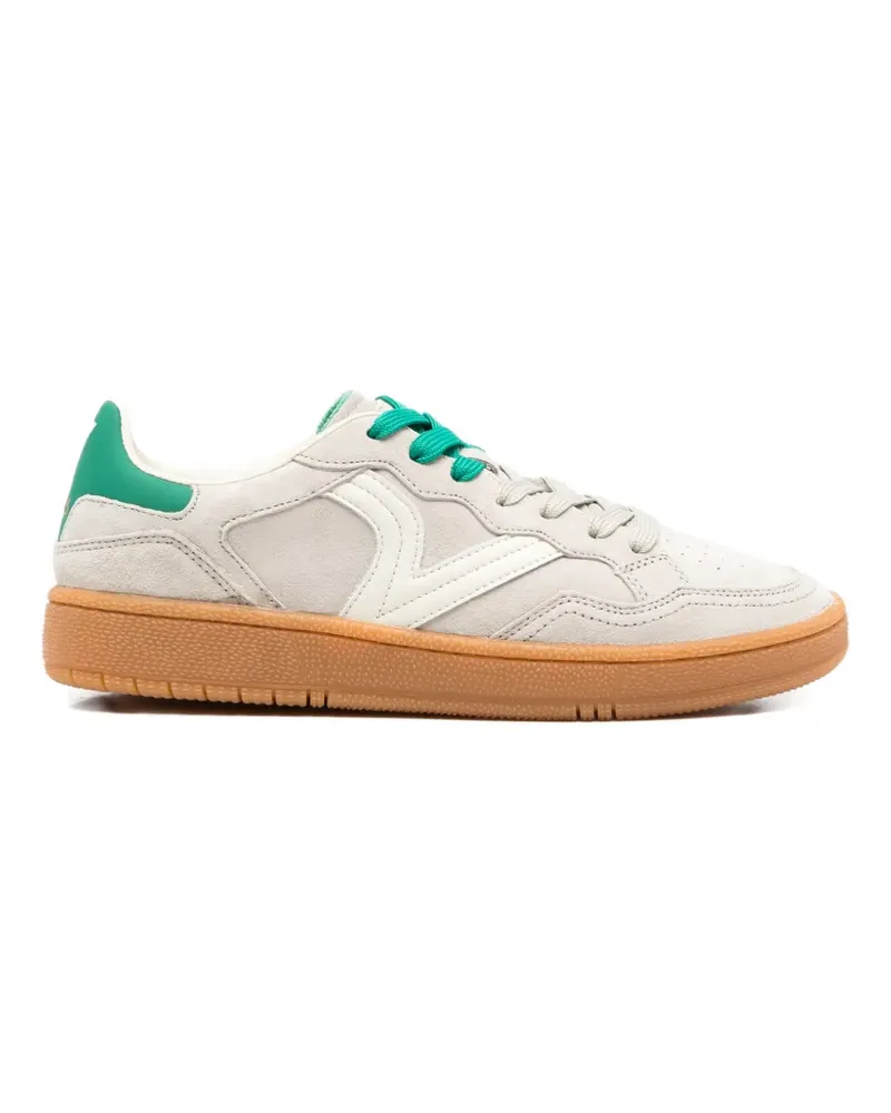 Victoria leather sneakers - Grau Grau