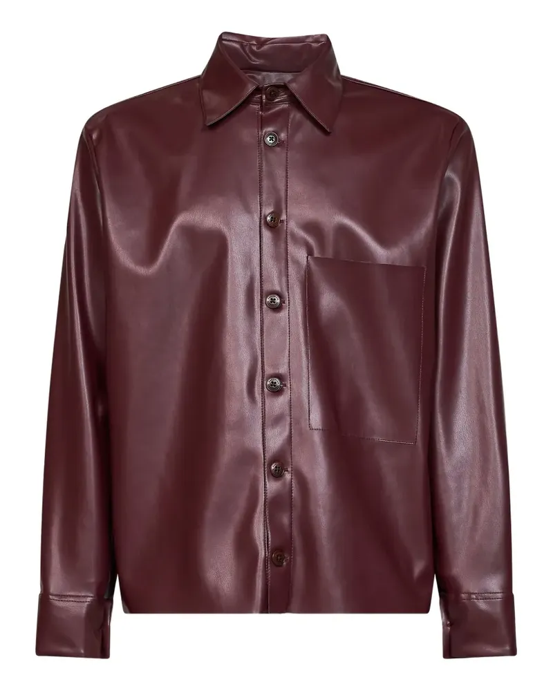 Costumein Hemdjacke mit Knöpfen - Rot Rot