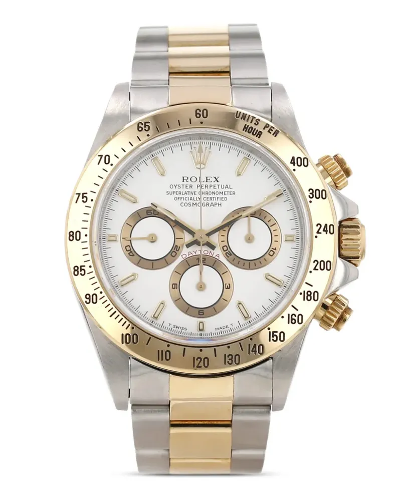 Rolex 1997 Daytona Oyster Armbanduhr 39mm - Weiß Weiß