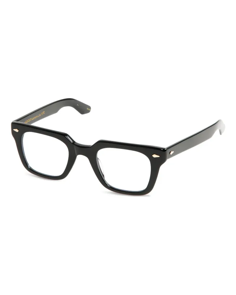 MOSCOT Grober Brille mit eckigem Gestell - Schwarz Schwarz