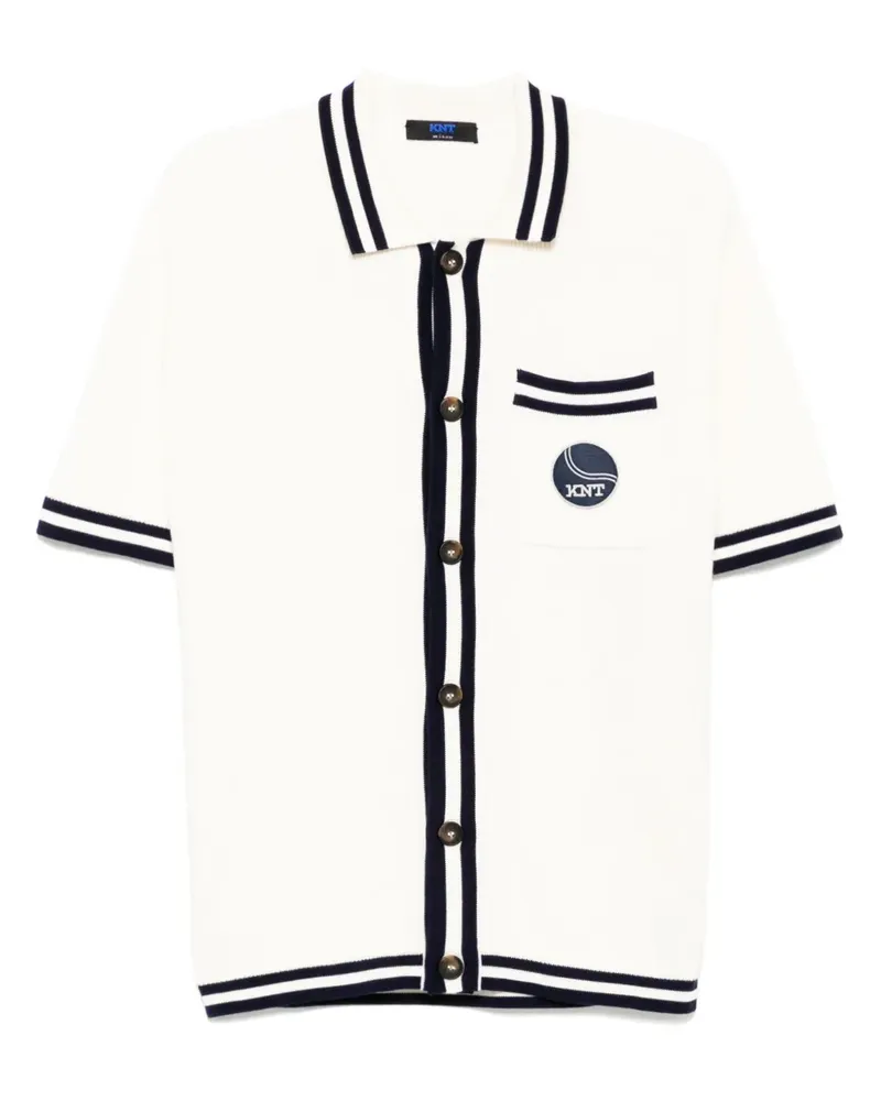 Kiton Knt Hemd - Weiß Weiß