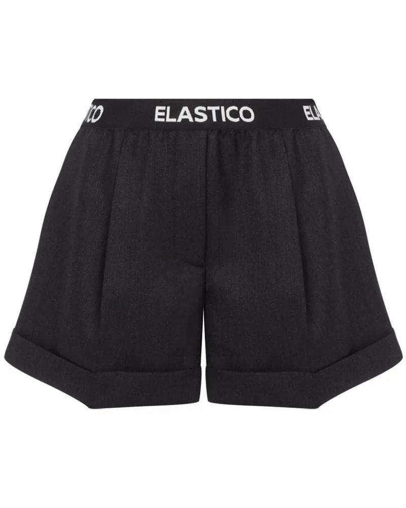 Moschino Shorts mit Falten - Grau Grau