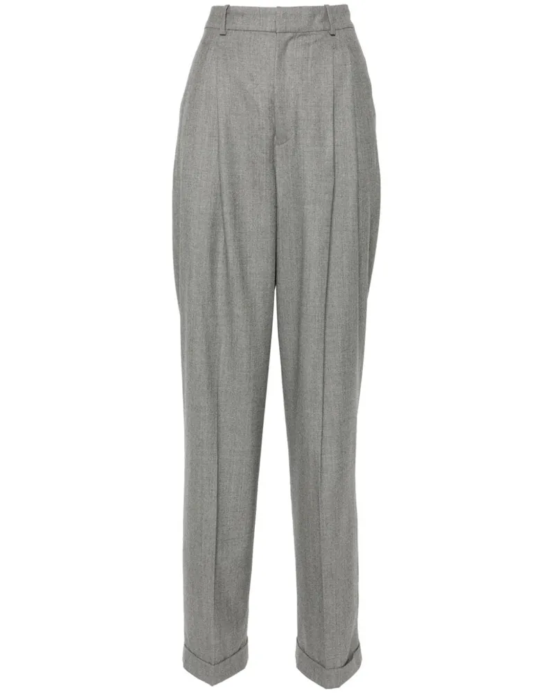 Ralph Lauren Hose mit Bundfalten - Grau Grau