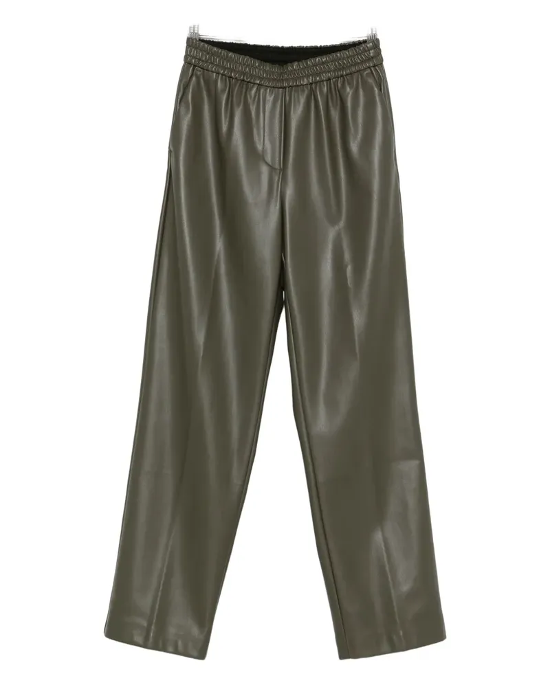 NUDE elastic-waist trousers - Grün Grün