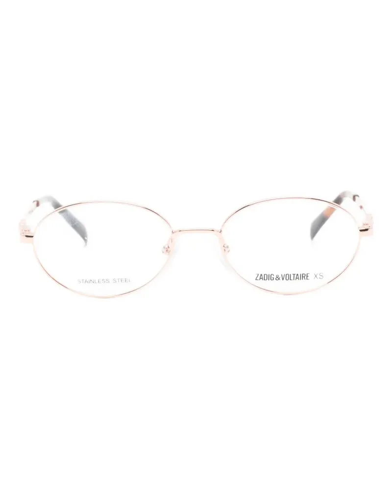 Zadig & Voltaire oval-frame glasses - Rosa Rosa