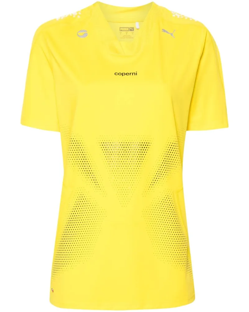COPERNI x Puma T-Shirt mit Logo - Gelb Gelb