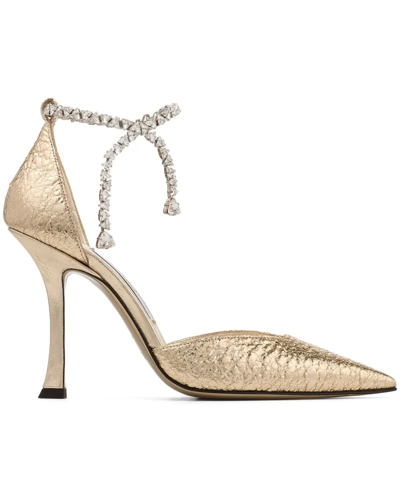 Jimmy Choo Stevie Pumps 100mm - Gold Gold