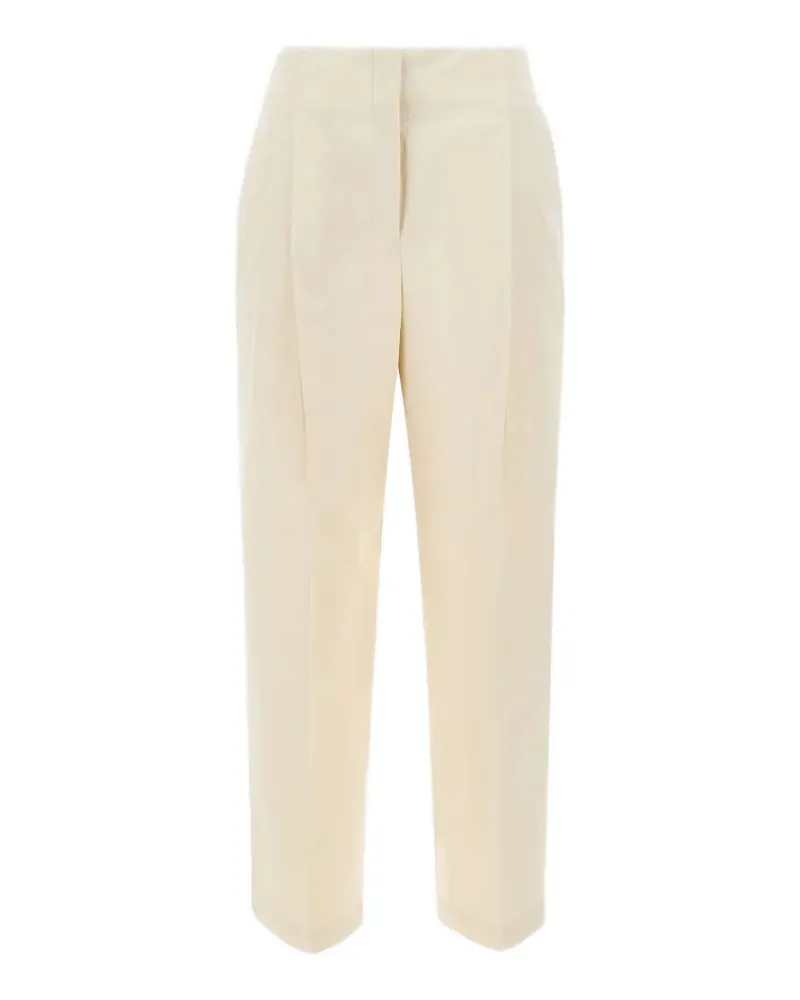 HUGO BOSS pleated straight trousers - Nude Nude