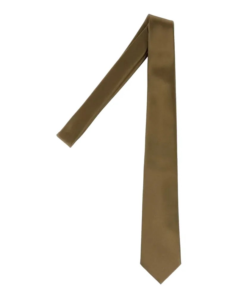 Saint Laurent silk tie - Nude Nude