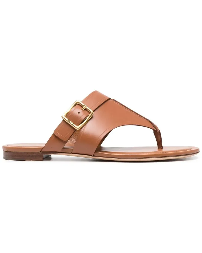 TOD'S Sandalen mit Schnalle - Braun Braun
