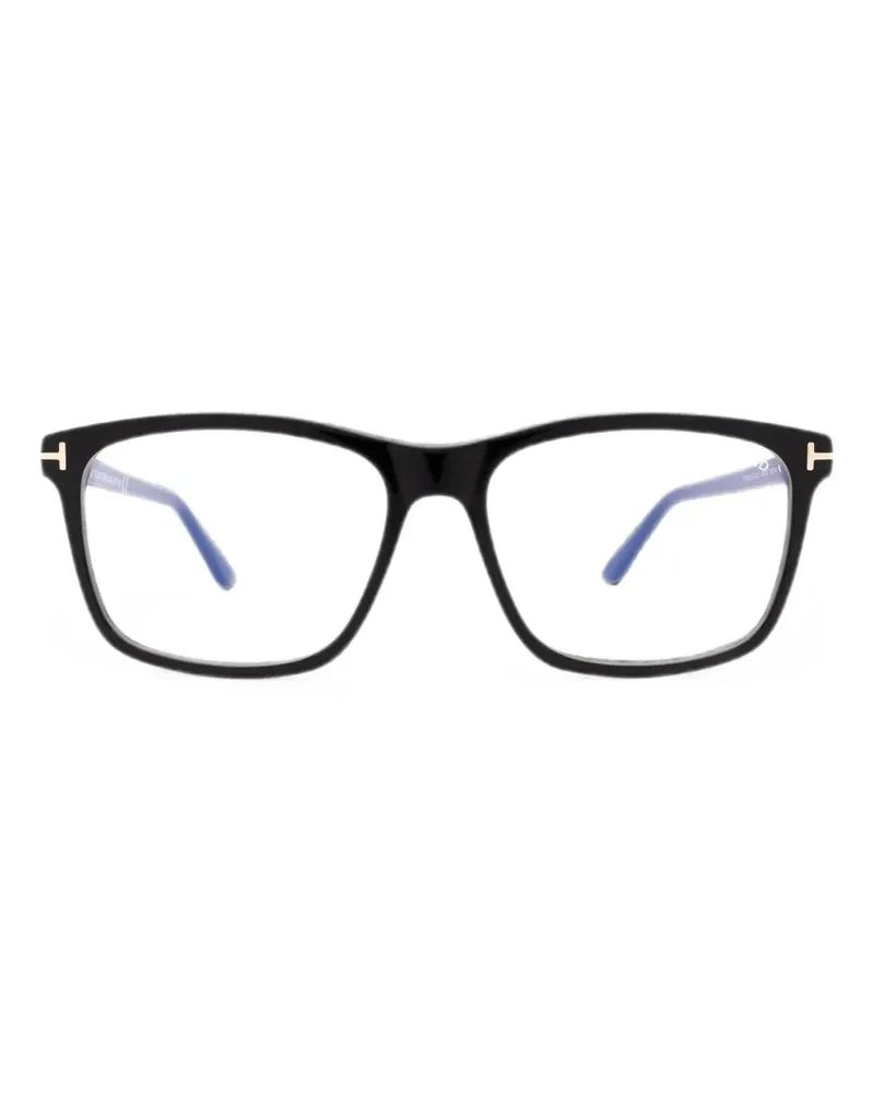 Tom Ford Brille mit quadratischem Gestell - Schwarz Schwarz