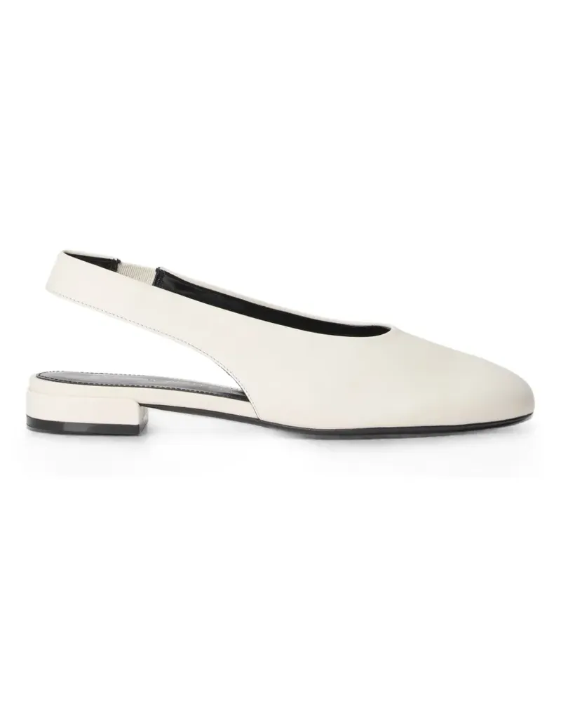 Stuart Weitzman Pumps mit Slingback-Riemen - Weiß Weiß