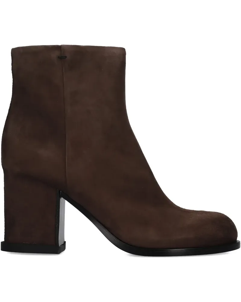 Premiata 70mm block-heel ankle boots - Braun Braun