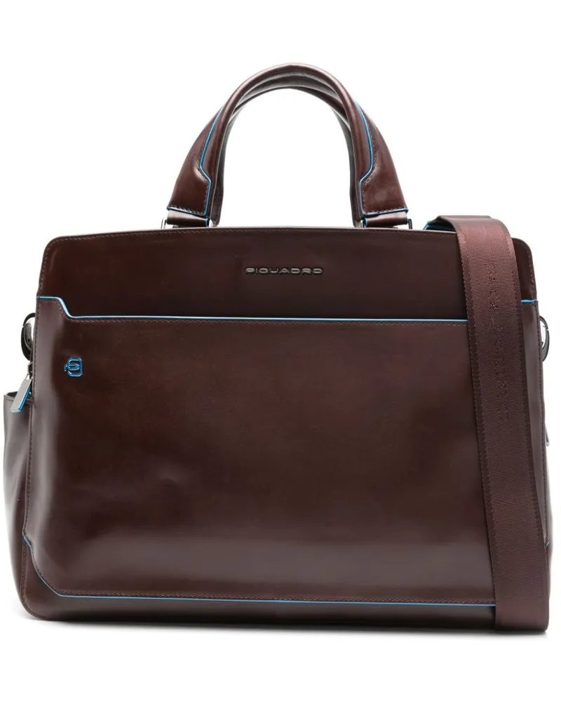 Piquadro Laptoptasche aus Leder - Braun Braun