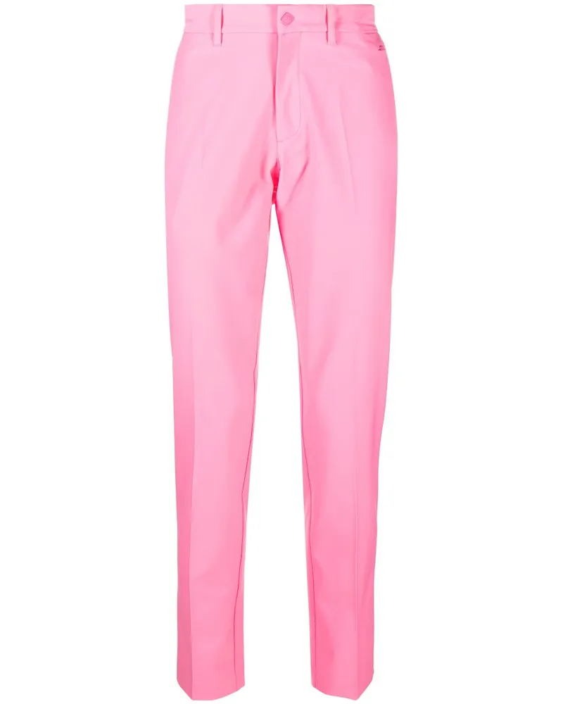 J.Lindeberg Halbhohe Straight-Leg-Hose - Rosa Rosa