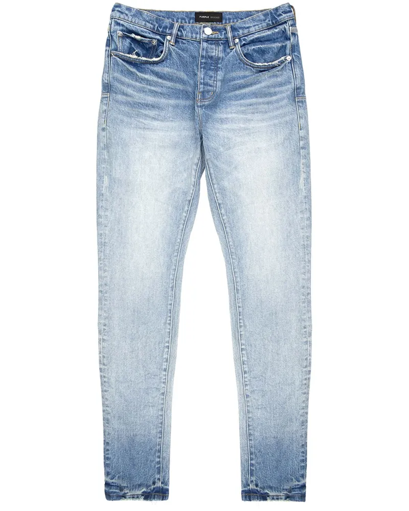 PURPLE BRAND P001 Skinny-Jeans - Blau Blau