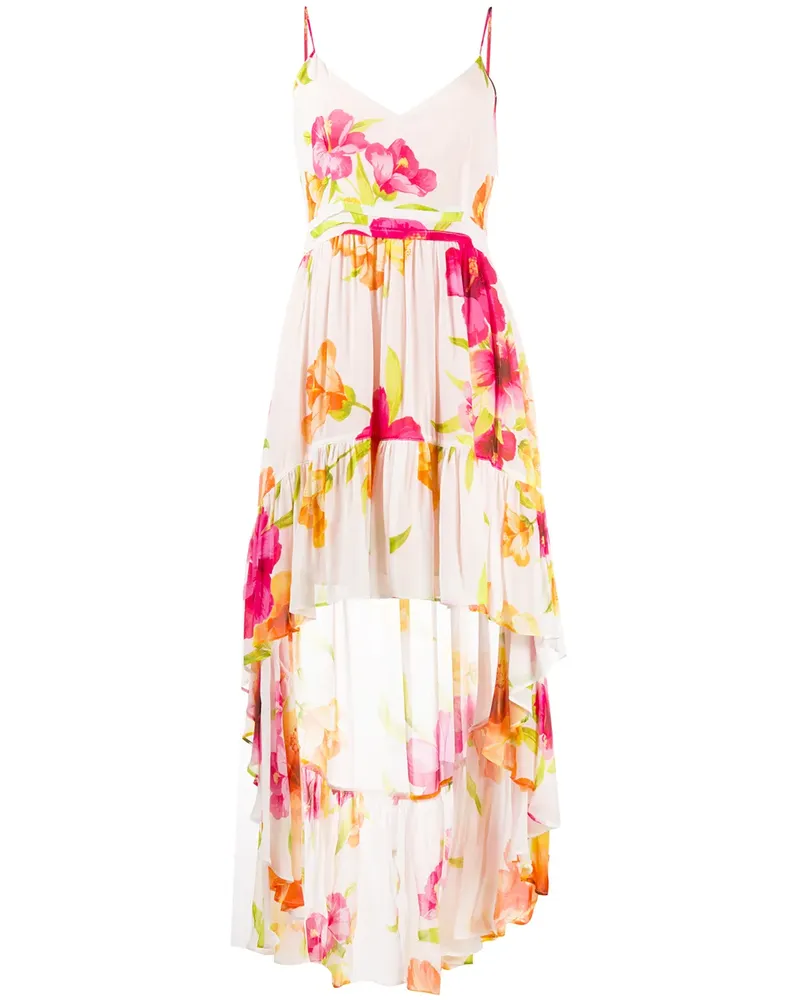 Twin-Set Kleid mit Print - Weiß Weiß