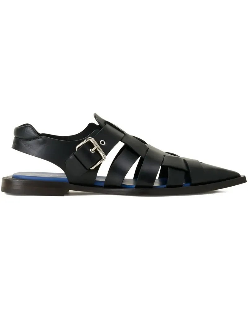 Lanvin Sandalen mit Schnalle - Schwarz Schwarz