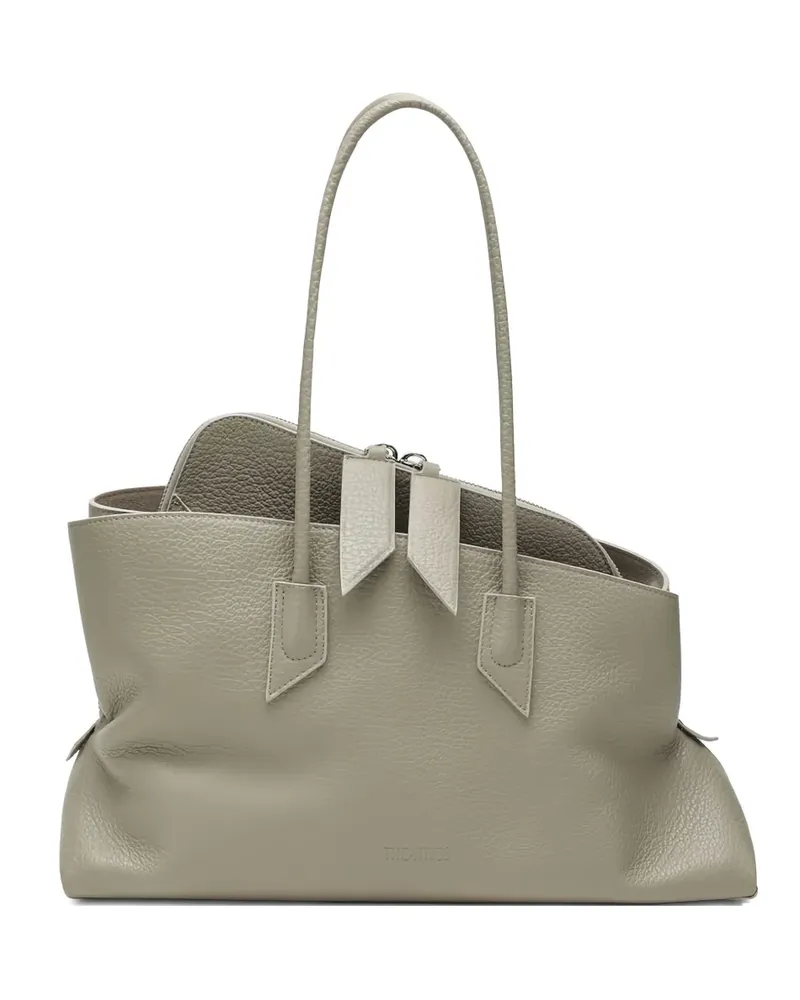 ATTICO Mittelgroße La Passeggiata Tote Bag - Grau Grau