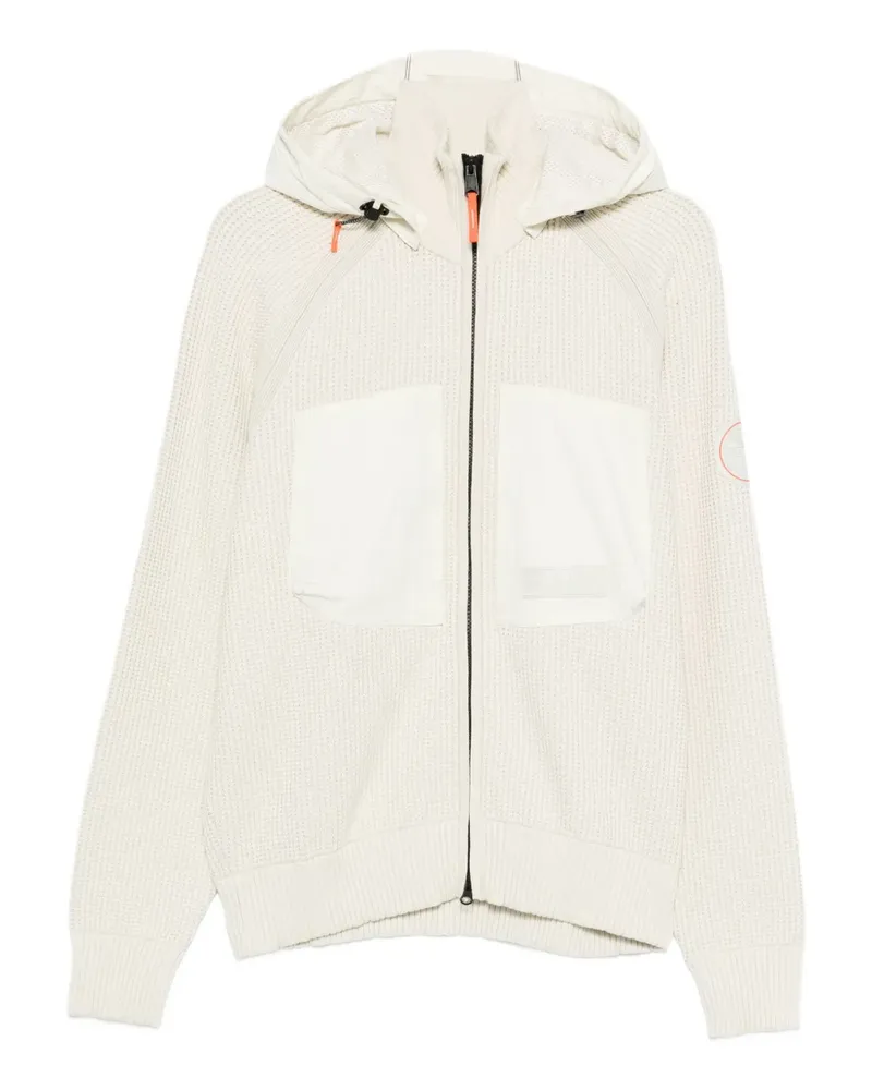 Napapijri hooded patch-pocket jacket - Nude Nude
