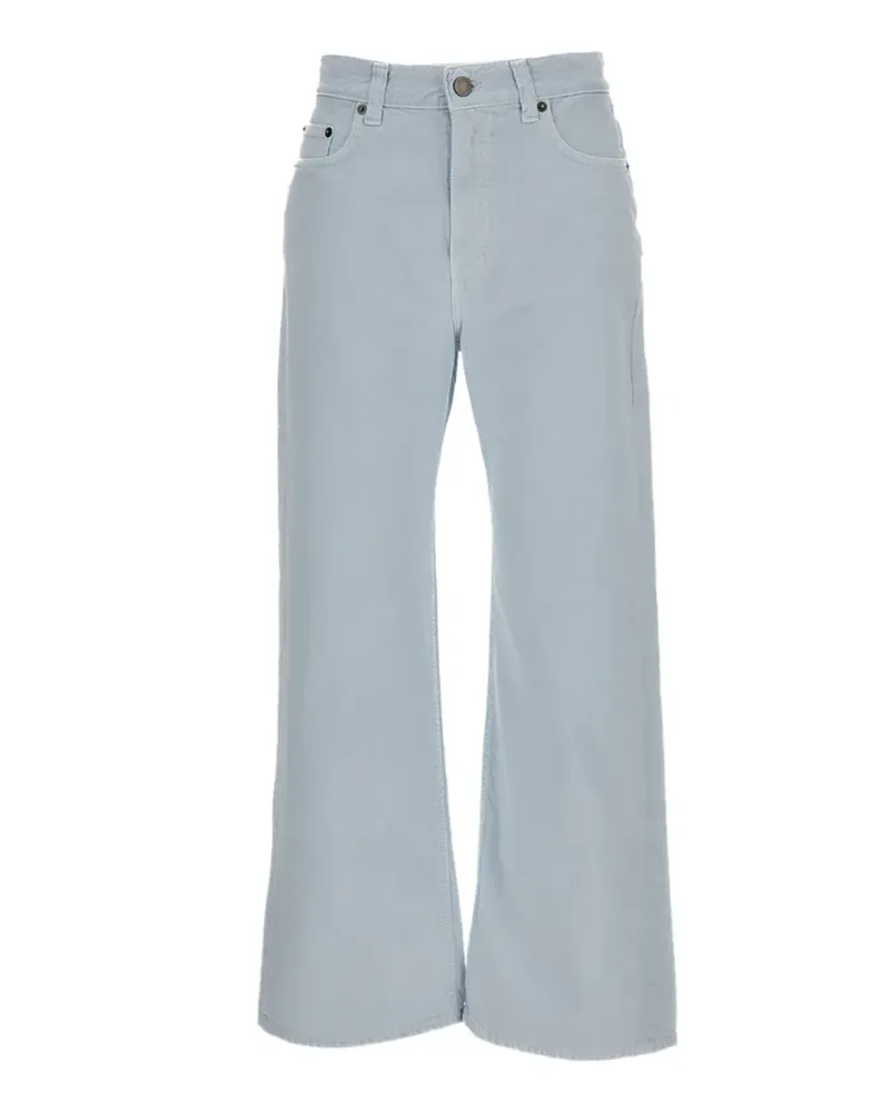 Haikure Winny Twill wide-leg jeans - Blau Blau