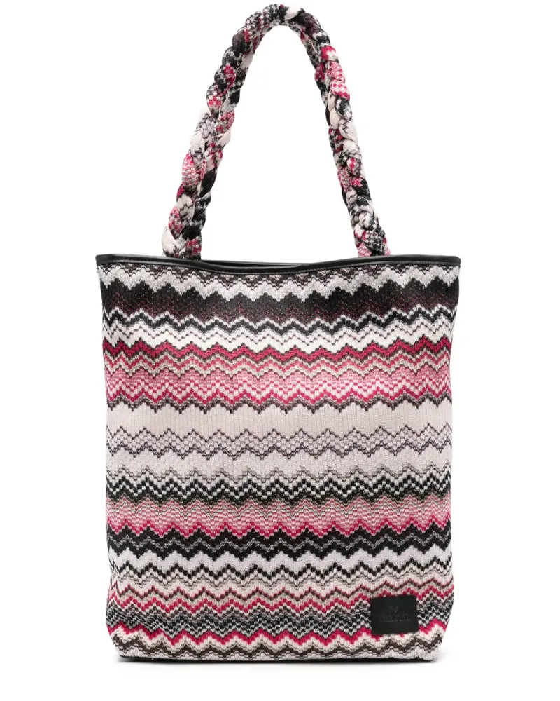 Missoni Wave Tote Bag - Schwarz Schwarz