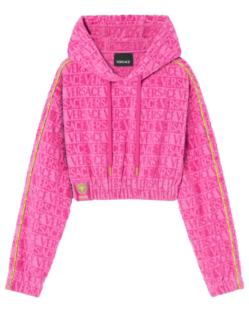 Versace I Love Baroque Hoodie - Rosa Rosa