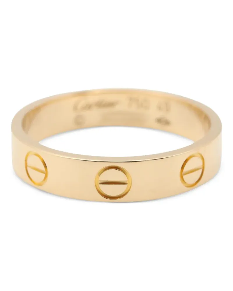 Cartier 2010s mini Love Ring - Gold Gold
