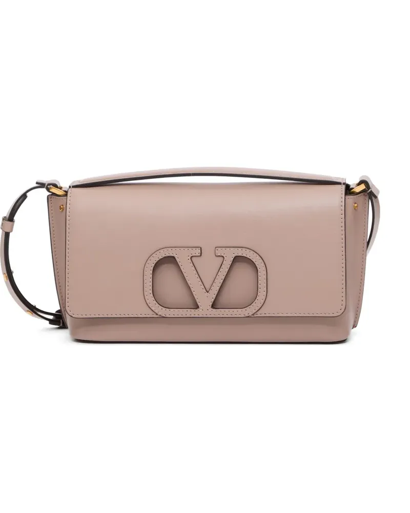 Valentino Garavani Fill Me In Umhängetasche aus Kalbsleder - Nude Nude