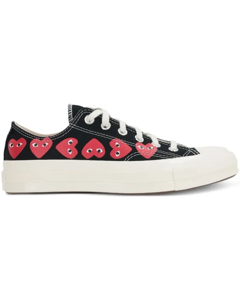 Comme des Garçons x Converse Chuck 70 Canvas-Sneakers mit Print - Schwarz Schwarz