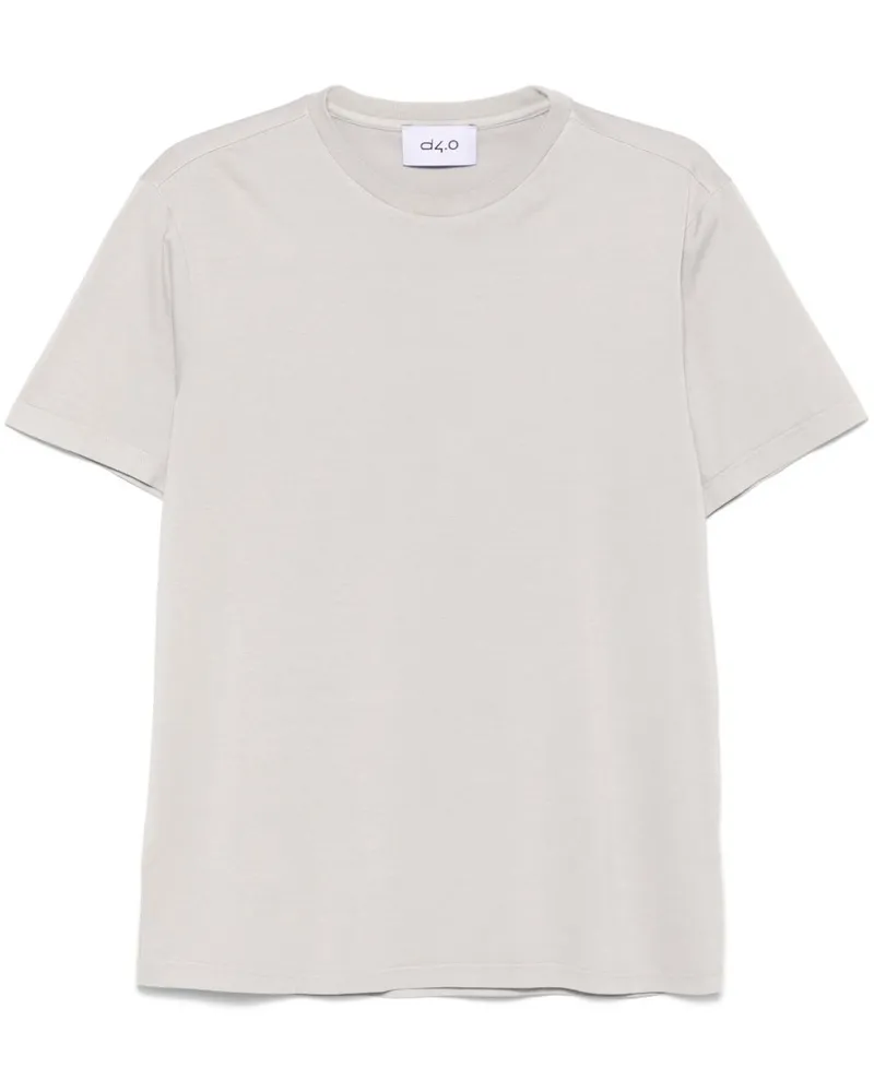 D4.0 Klassisches T-Shirt - Grau Grau